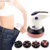 Massageador de corpo inteiro 4 em 1 removedor de celulite gordo infravermelho elétrico para relaxamento muscular 3D dispositivo de rolo perda remover emagrecimento 230217 L230523