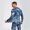 Autres articles de sport Ensemble de sous-vêtements de ski Hommes Collants à séchage rapide Couche chaude Vêtements de compression Hiver Jogging Suit Hommes Thermique