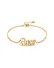 Znak horoskopowy urok bransoletki opaska ze stali nierdzewnej srebrne złote łańcuchy kobiety bransoletka biżuteria mody Will i Sandy9033761