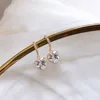 Stud nouveauté à la mode blanc rouge boucles d'oreilles strass en forme de coeur boucle d'oreille pour les femmes bijoux de fête de mariage