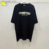 T-shirts pour hommes Lettre 3D Impression Vetements T-shirt Hommes Femmes Printemps Été Nouveau Casual Lâche Hip Hop Noir Blanc Top Tees VTM À Manches Courtes T230602