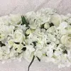 Decorative Flowers Romantic Wholesal Wedding Stage Arch Table Runner Backdrop Wall Decoration Artificial Flower Centerpiece