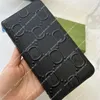 Women Designers Wallets Luxury Brand Card Holder Leather Purse Mens Wallet Classic Letter Passport Holders With Passcard Pocket