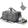 Sacs polochons pliant Portable voyage 65L grande capacité sport Fitness stockage sac à bagages femmes décontracté voyage organisateur fourre-tout sac à main