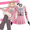 Anime kostymer anime danganronpa v3 miu iruma kvinnor klär flickor uniformer kläder cosplay comes z0602