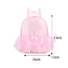 Backpacks Ballerina Dance Backpack with Personalized Embroidery Custom Name Pink Tutu Backpack Kids Ballet School Toddler Bag 230601