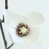 Decoratieve Bloemen Magnolia Bloem Prachtige Nep Fijne Textuur Simulatie Behouden