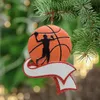 تخصيص مجاني - زخرفة كرة السلة Maxora شخصية لزيار عيد الميلاد ديكور كرة السلة هدية التذكارية للرياضيين الرياضيين