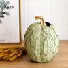 Vases Simple Pumpkin Shaped Vase Home Modern Decor Desktop Crafts Resin Embellishments Flower Nordic Living Room Decoration