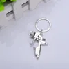 Metall Ny vattenpistolnyckelringbil Biltvättverktyg Högtrycksvattenpistolmodell Key Chain Party Gift Pendant Nyckelring