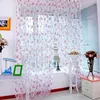 Vorhang mit bedruckten Blumen, durchsichtige Vorhänge, Voile-Tüll, für Küche, Wohnzimmer, Schlafzimmer, Fensterbehandlung, Sichtschutzvorhänge, Heimdekoration