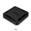 Original X96Q TV -låda Android 10.0 Allwinner H313 1GB 8GB 2GB 16GB Quad Core 2.4G WiFi Smart TV Box Real Memory