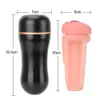 Masturbador masculino vaginal de 16 cm para hombres 18 bomba de pene sexy glande productos de succión vagina adulta erótica real