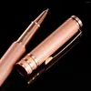 Rose Gold Business Neutral Pen Metal Signature Writing Creative Gifts School Office Stationery