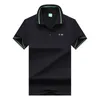 Boss Heren Poloshirt Hoge Kwaliteit Mode Heren T-shirt Luxe Polo Kraag Puur Katoen Ademend Top Boss Business Shirt M-XXXL