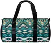 Duffel Bags Aztec Tribal Dark Color Sports Bag Rese Tote Carry On Weekender Gym över natten för män kvinnor