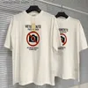 2024 camisetas masculinas Vetements brancos sem camisa de mídia social Homens Mulheres 1 de alta qualidade VTM Tee Antissocial Bordado DVDs de manga curta