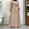 Ubranie etniczne 2023 Plus rozmiar 5xl długa muzułmańska sukienka Khimar Hidżab Abaya Islam Abayas Women Dubai Kaftan Maxi Sukienki szlaban jilbab