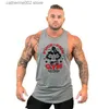 T-shirts pour hommes Vêtements pour hommes Bodybuilding Man Gym T-shirts Top pour Fitness Sweat sans manches Gilets Stringer Vêtements Chemise Gilet Singlet T230602