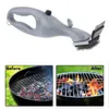 BBQ Tools Tillbehör Rengöring Manual Steam Barbecue Accessories Barbecue Brush Scraning Plate Barbecue Cooking Cleaning Tool Lämplig för gas Charcoa 230601