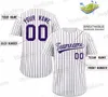 Maillot de baseball personnalisé cousu n'importe quel nom n'importe quel numéro maillots de broderie à la main hommes femmes jeunesse surdimensionné mixte expédié toute l'équipe blanc 0206034