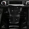 Atualizar novas almofadas de ombro shifter engrenagem capas de freio de mão conjunto com bing cristal strass acessórios interiores do carro