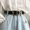 Belts Soft PU Leather Metal Buckle Women Belt Ladies Girls Jeans Dress Skirt Strap Adjustable Waistband