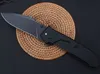 Högkvalitativ ER MF1 Survival Tactical Folding Knife N690 Black Drop Point Blade CNC 6061-T6 Handtagning av fickknivar med butikslåda