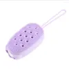 Ensemble d'accessoires de bain Silicone brosse à récurer mousse rapide bébé douche Massage corps soins de la peau accessoires de salle de bain TXTB1