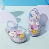 Summer New High Quality Girls' Sandals Children's Jelly Shoes Anti slip Comfortable Beach Shoes Cute Korean Princess Shoes