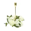 Decoratieve Bloemen Rose Flower Krans Ring Kunstmatige Slingers Houder Voor Tafel Centerpieces Party Bruiloft Decoratie