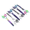 Schaar Top Kwaliteit Professionele 9cr 7 inch Pet Dog verzorging Schaar Burved Shears Dense haai Dunning Percentage 60% 30%