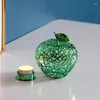 Candle Holders Creative Gold Christmas Valentine's Day Decorative Holder Silver Green Apple Cup Tea