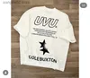 T-shirt da uomo 23SS UVU Slogan Stampa Cole Buxton T-Shirt Uomo Donna 1 1 Cotton CB Tee Casual T-shirt manica corta tees Estate T230602
