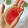 Decorative Flowers 10pcs Dried Pressed Half-round Watermelon Fruit Slice Plant Herbarium For Exopy Jewelry Po Frame Phone Case Bookmark