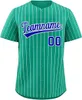 Maglia da baseball personalizzata Cucita personalizzata Qualsiasi nome Qualsiasi numero Maglie ricamate a mano Uomo Donna Youth Oversize Misto Spedito All Team Green 0206009