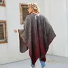 Scarves 2023 Cashmere Scarf For Women Fashion Warm Winter Blanket Thick Shawl Wrap Bandana Female Pashmina Poncho