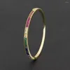 Bracelet AIBEF mode bohème lien à clipser femmes bracelets coloré Zircon cubique Design Simple bijoux pour la saint-valentin