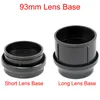 Telescope 90mm Refractive Double-separate Achromatic Lens With Spacer DIY Optical Glass Coated Objective For Astronomical