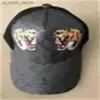 Conception tigre animal chapeau brodé serpent hommes marque hommes et femmes casquette de baseball réglable golf sports Summercap 88 hh L230523