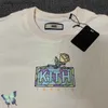 Men's T-Shirts Kith Box Godfather T-shirt Casual Men Women Kith T Shirt Floral Print 100% Cotton Oversize Tops T230602