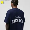 Camisetas Masculinas Casual Azul Royal CB Tee Top 100% Algodão Patch Bordado Cole Buxton T-Shirts Para Homens Mulheres Soltas Manga Curta Com Etiqueta T230602