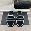 2023-Ladies slippers loafers designer leather mullers stylish embroidered low heels comfortable platform single shoes size 35-41