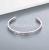 designer sieraden ketting ring van hoge kwaliteit Xiao dezelfde galvaniseren 18K platina armband heeft een rechte trend