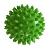 spiky massageboll yoga fitness boll kropp djup vävnad muskelterapiföretag lacrosse bollar trigger pek masager akupressurbollar