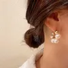 Charm Elegante Celebrity Imitatie Parel Oorbellen Voor Vrouwen Fashion Drop Earring Luxe Wedding Party Meisjes Sieraden R230603