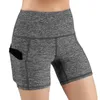 Vrouwen Shorts Gym Jogging Running Shorts Yoga Shorts Vrouwen Hoge Taille Lifting Push Up Strakke Sport Zak Fitness Yoga korte Broek 230603