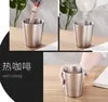 260Ml Stainless Steel Coffee Tea Mug Cup Camping Travel Beer Milk Espresso Insulated Double thermos Vacuum mugs Children Cups