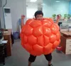 Balls 90cm outdoor kids giant inflatable bump ball inflatable zorb balls outdoor sport kids toy bumper ball hamster rolling ball free sh