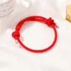 Red String Bracelets for Protection Good Luck Amulet for Success Prosperity Handmade Rope Bracelets Lucky Charm Bangles